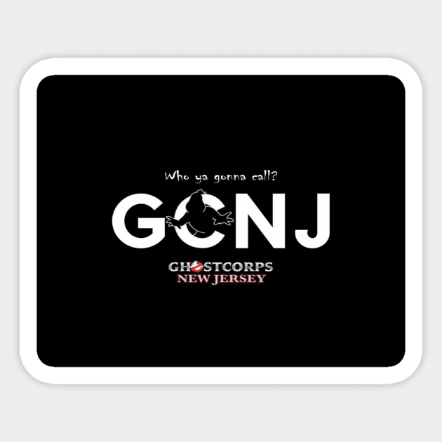 GCNJ Graphic Sticker by GCNJ- Ghostbusters New Jersey